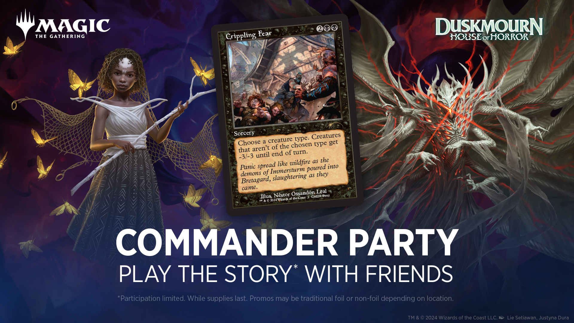 MtG: Commander Party Duskmourn  10/06/24  12:00PM - Everscape